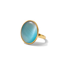 Load image into Gallery viewer, Round Stone Adjustable Ring