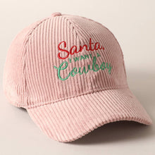 Load image into Gallery viewer, Santa I want a Cowboy Cap