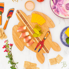 Load image into Gallery viewer, Sea Turtle Shaped Serving & Cutting Board