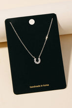 Load image into Gallery viewer, Horseshoe Pendant Necklace