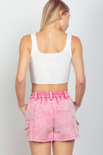 Load image into Gallery viewer, Washed Denim Cargo Shorts