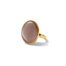 Load image into Gallery viewer, Round Stone Adjustable Ring