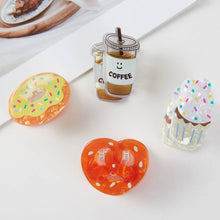 Load image into Gallery viewer, Coffee & Treats Small Hair Claw Clip