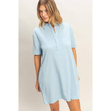 Load image into Gallery viewer, Collared Shirt Dress
