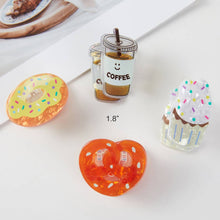 Load image into Gallery viewer, Coffee & Treats Small Hair Claw Clip