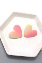 Load image into Gallery viewer, Ombre Heart Studs