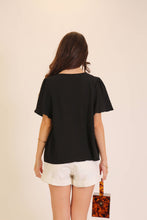 Load image into Gallery viewer, Effortless Grace V-Neck Blouse