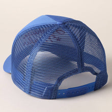Load image into Gallery viewer, American Made Embroidery Trucker Hat