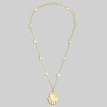 Load image into Gallery viewer, Shell And Starfish Station Chain Necklace