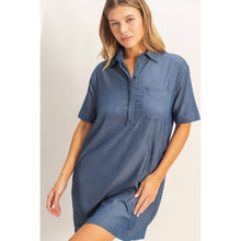 Load image into Gallery viewer, Collared Shirt Dress