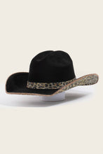 Load image into Gallery viewer, Leopard Rhinestone Cowboy Hat