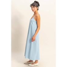 Load image into Gallery viewer, V-Neck Loose Maxi Dress