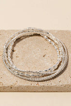 Load image into Gallery viewer, Garnet Beaded Bracelet Set