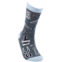 Load image into Gallery viewer, I'll Be In The Garage Socks