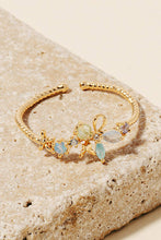 Load image into Gallery viewer, Star Butterfly And Flower Cluster Open Band Ring