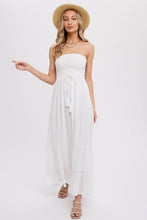 Load image into Gallery viewer, Tiered Ruffle Strapless Maxi Dress
