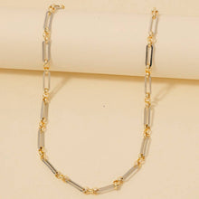 Load image into Gallery viewer, Stainless Steel Dainty Oval Chain Link Necklace