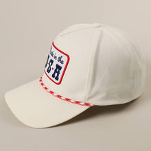 Load image into Gallery viewer, Made in the USA Embroidery Patch Trucker Hat