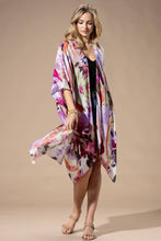 Load image into Gallery viewer, Watercolor Multi Kimono