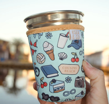 Load image into Gallery viewer, Cousins Beach (TSITP) Iced Coffee Drink Sleeve