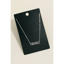 Load image into Gallery viewer, Gold Dipped Mama Box Logo Necklace
