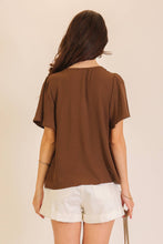 Load image into Gallery viewer, Effortless Grace V-Neck Blouse
