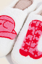 Load image into Gallery viewer, Cozy Western Boots Slippers