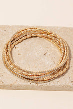Load image into Gallery viewer, Garnet Beaded Bracelet Set