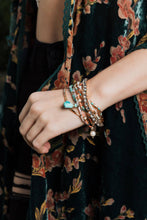 Load image into Gallery viewer, Sweet Pastel Studded Beads Layered Bracelet