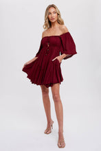 Load image into Gallery viewer, Ruffle Hem Mini Dress