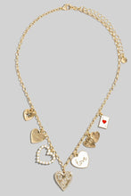 Load image into Gallery viewer, Love Heart Charm Necklace