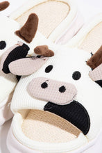 Load image into Gallery viewer, Cow Slippers