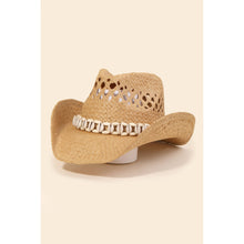 Load image into Gallery viewer, Shell Straw Cowboy