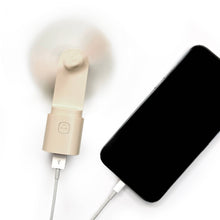 Load image into Gallery viewer, EASY BREEZY PORTABLE FAN + POWER BANK