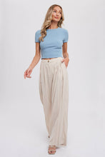 Load image into Gallery viewer, Pintuck Wide Leg Pants