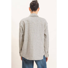 Load image into Gallery viewer, Plaid Button-Up Shirt