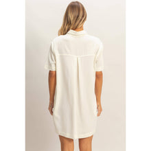 Load image into Gallery viewer, Collared Shirt Dress