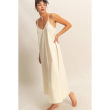 Load image into Gallery viewer, V-Neck Loose Maxi Dress
