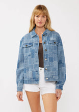 Load image into Gallery viewer, Denim Patch Jacket