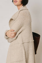 Load image into Gallery viewer, Soft Knit Drape Collar Cardigan