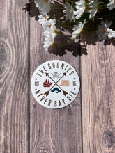 Load image into Gallery viewer, The Goonies-Themed Waterproof Sticker/Magnet: No bag / Sticker