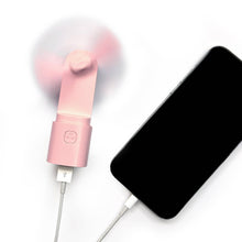 Load image into Gallery viewer, EASY BREEZY PORTABLE FAN + POWER BANK