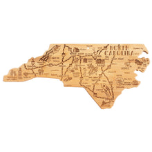 Load image into Gallery viewer, Destination North Carolina Cutting Board w/ Engraved Artwork