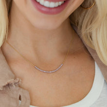 Load image into Gallery viewer, Delicate Crystal Accented Necklace