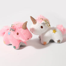 Load image into Gallery viewer, Unicorn Plush Keychain