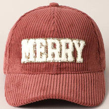 Load image into Gallery viewer, Merry Corduroy Cap