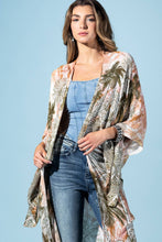 Load image into Gallery viewer, Sunset Palm Kimono