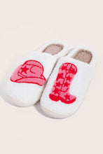Load image into Gallery viewer, Cozy Western Boots Slippers