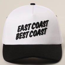 Load image into Gallery viewer, EAST COAST BEST COAST 3D Letter Embroidery Two-Tone Trucker