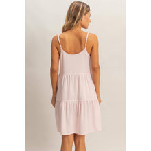 Load image into Gallery viewer, Tiered Spaghetti Strap Dress